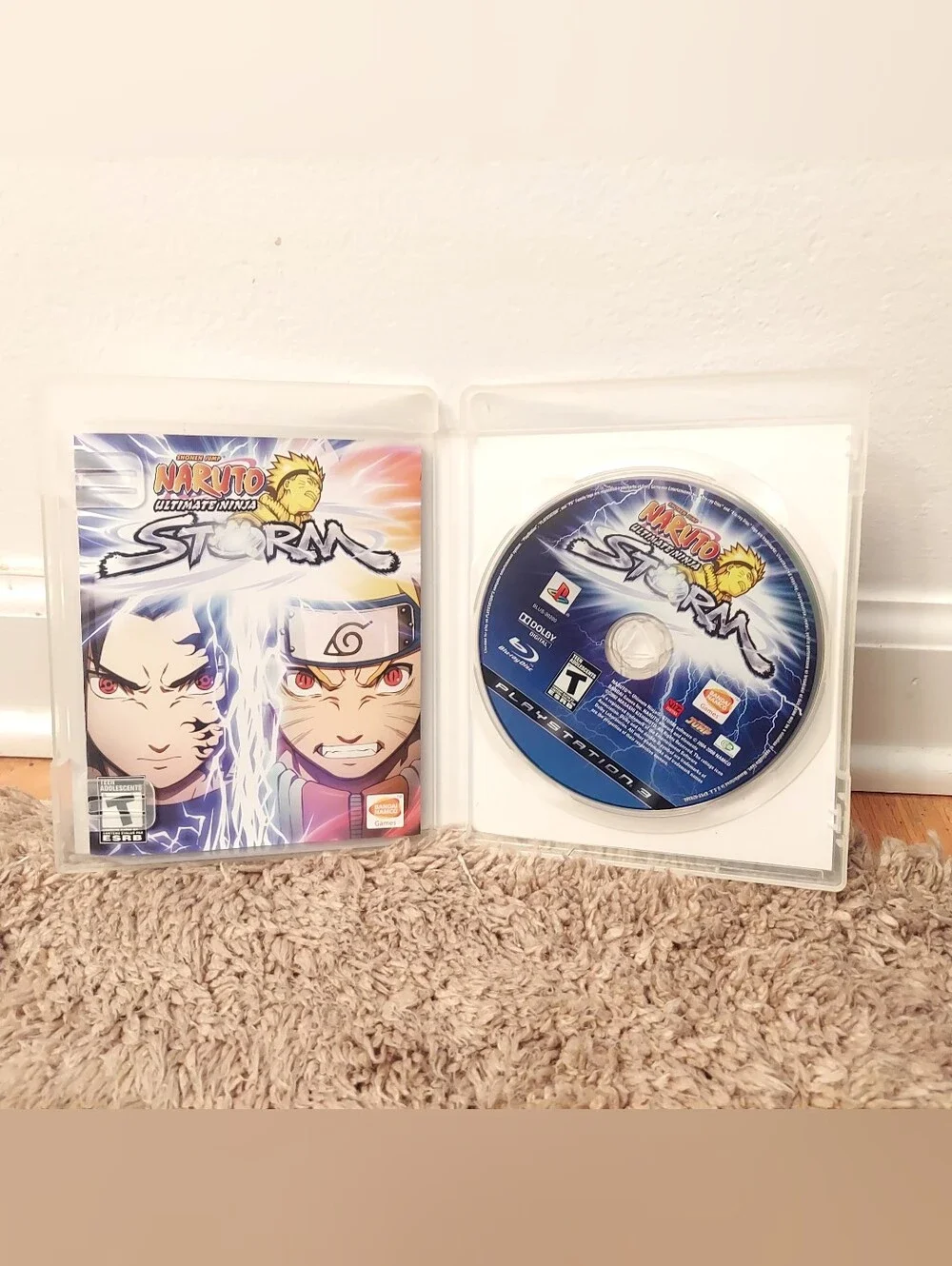 Naruto Ultimate Ninja Storm PlayStation 3 Naruto Ultimate Ninja Storm 1 complete